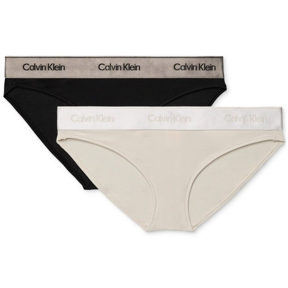 Calvin Klein Women's 2-Pk. Modern Cotton Bikini Underwear QF8286